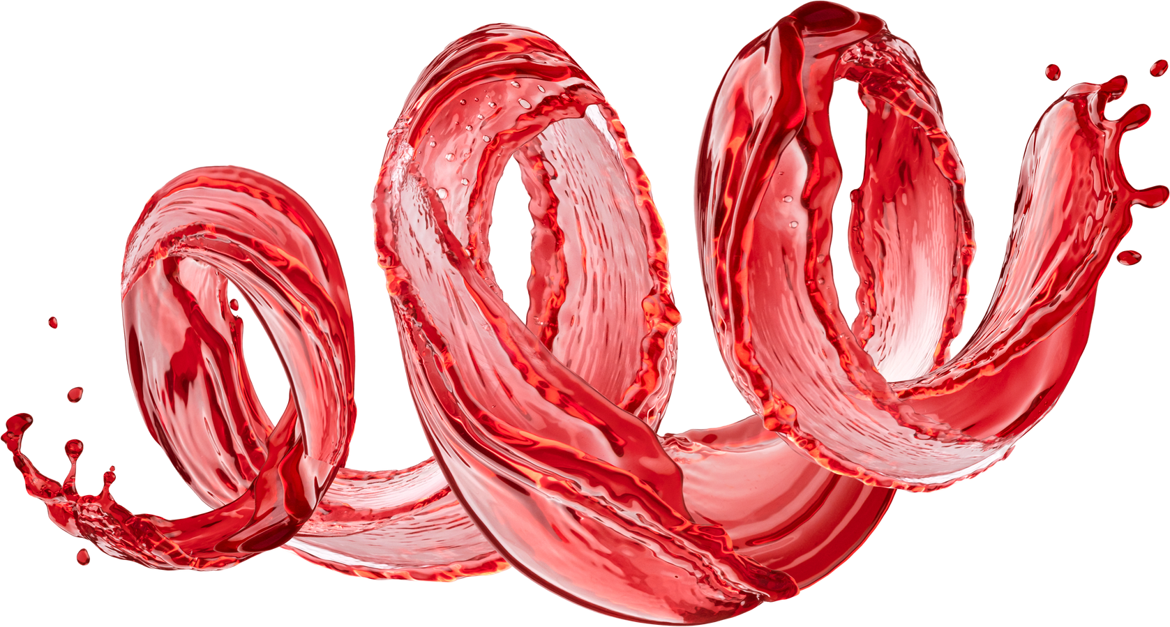 Berry Red Juice Splash